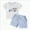 White, variant on Gerichy Toddler Boys Clothes Baby Boy Outfit Sets Baby Boy Easter Outfits 6 12 18 24 Months 2T 3T 4T Toddler Boys Summer Clothes Short Sleeve Truck Embroidery T-Shirt Striped Shorts 2Pcs Set