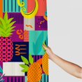 thumbnail image 2 of RKSupls Abstract Art Pineapple Shower Curtain, Valentine's Day Waterproof Shower Curtain with Hooks for Home Bathtub Bathroom Decor Washable Fabric Curtains,213x180cm, 2 of 5