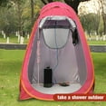 thumbnail image 2 of Outdoor Water Bag Camping Collapsible Water Container 10L Capacity Portable Shower Bag PVC Water Storage, 2 of 8