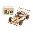 thumbnail image 2 of Remote Control Car 3D Diy Wooden Puzzle Kit for Kids, Encourages Creativity & Learning Scientific Principles, 1-Pack Science Experiment Craft Building Project, 2 of 4