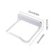 thumbnail image 2 of Estante de almacenamiento plegable para lavabo, soporte para tapa de olla, autoadhesivo, montado en la pared, 2 of 2