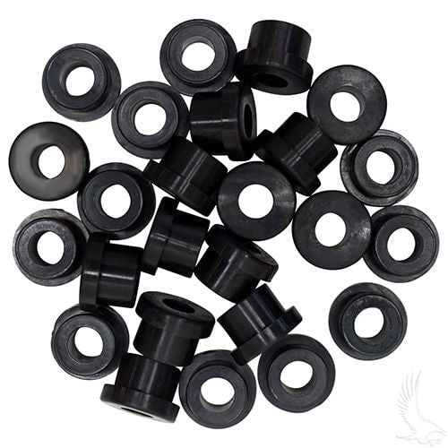 Red Hawk Bushing, BAG OF 25, Rubber, Rear Leaf Spring, E-Z-Go, Club Car - SPN-0005