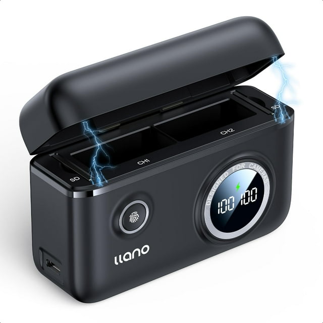 Cargador de batería para cámara llano NP-W126s 18W Fast Dual USB C