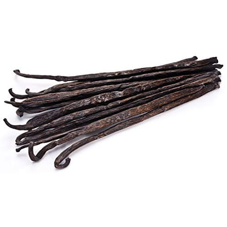 25 Vanilla Beans - Whole Extract Grade B Pods for Baking  Homemade Extract  Brewing  Coffee  Cooking - (Tahitian)