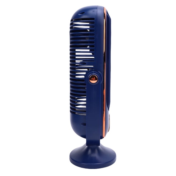 Ventilador de Torre Para El Dormitorio, 5 Velocidadas Ventilador de Escrito Portátil de 9.8 Pulgadas Con Motor Sin Escobillas, Ventiladores de Mesa con Batería Recargable De
