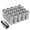 Silver, variant on J2 Engineering LN-T7-014-15-SL J2 Engineering 7075 -T6 Forged Aluminum M12X1.5 20Pcs 50mm Height Open -End Lug Nut Set w / Socket Adapter (Silver)