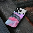 thumbnail image 4 of WIRESTER Shockproof Soft Rubber Cover Case for Apple iPhone 17 Pro 6.3" 2025, Colorful Marble, 4 of 5