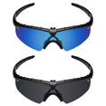 thumbnail image 4 of Galvanic Replacement Lenses for Oakley M Frame 2.0 Strike Sunglasses - Ice + Black Polarized - Combo Pack, 4 of 4