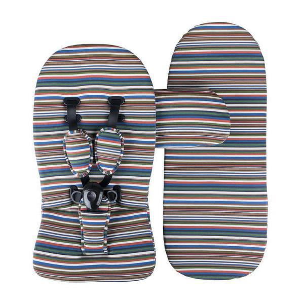 Paquete de inicio Mima Xari Autumn Stripes para cochecito Kobi o Xari
