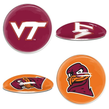 Virginia Tech Hokies Official NCAA Sport Dotts Magnet 2 Pack by Wincraft Virginia Tech Hokies Official NCAA Sport Dotts Magnet 2 Pack by Wincraft