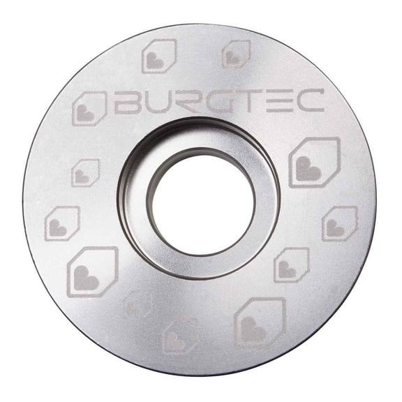 Burgtec Top Cap, Rodium Silver