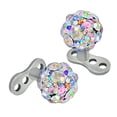 thumbnail image 3 of 2 uds., 14g, forma forma forma , Zirconia cúbica, ancla dérmica, Tops , Piercings microdermales de material acero inoxidable, joyería (4 a elegir) De colores jinwen Joyería Micro Piercing Dérmica, 3 of 8