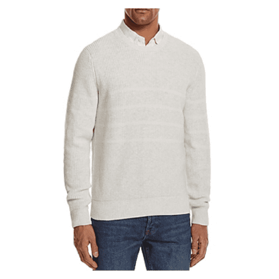 The Men's Chunky Stitch Sweater, Grey, XXL