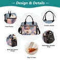 thumbnail image 3 of Large Insulated Lunch Bags for Women Men Leakproof Thermal Meal Lunch Tote Bag for Office Work Picnic Travel Hedgehog Playing The Violin 12L, 3 of 6