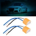 thumbnail image 4 of Female Ceramic Headlight Connector,2Pcs Female Ceramic Headlight Headlight Plug Headlight Socket Compact and Lightweight, 4 of 13