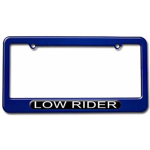 Low Rider, Lowered Cars License Plate Tag Frame, Multiple Colors