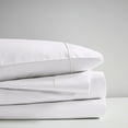 thumbnail image 4 of Beautyrest 600 Thread Count White Cooling Cotton Blend 4 PC Sheet Set, Queen, 4 of 11