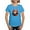 Caribbean Blue, variant on CafePress - Cute Cat Watercolor T Shirt - Women's Traditional Fit Dark T-Shirt