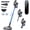 Blue, variant on Roanow Cordless Vacuum Cleaner, 38KPA/55Mins with Display Stick Vacuum for Home Hardwood Floor Carpet Pet