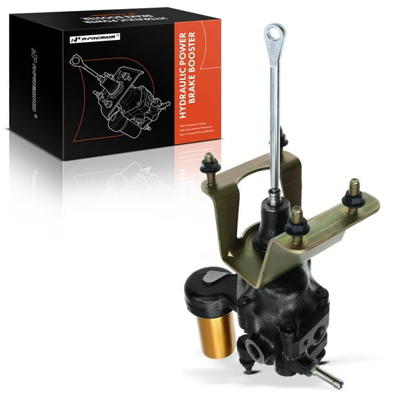 A-Premium Power Brake Booster Without Master Cylinder Compatible with Dodge Ram 2500 3500 1997 Replace# 52009644AA