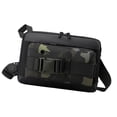 thumbnail image 2 of Bolso de Pecho Fernando Cruzado Ajustable para Hombre Camuflaje Negro y Verde, 2 of 8