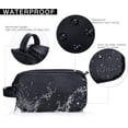 thumbnail image 5 of Neceser Hombre de Gran Capacidad, Neceser de Maquillaje con PU Impermeable, con Bolsa Impermeable, 24 x 15 x 16 cm, Negro JM  JM, 5 of 5