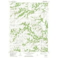 thumbnail image 3 of USGS 11x14 Black Modern Framed Museum Art Print Titled - Camden Illinois Quad - USGS 1981, 3 of 5