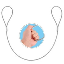 ROSENICE Safety Tether Tool Lanyard 1Pack Wire Rope Lanyard Professional Wire Rope Deep Processing Equipment