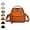 Orange, variant on Veluna Crossbody Shoulder Bag, Women Large Capacity Lightweight Solid Zipper Nylon Shoulder Handbag for Commuting, Travel