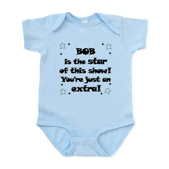 CafePress - Bob Is The Star Infant Bodysuit - Baby Light Bodysuit, Size Newborn - 24 Months