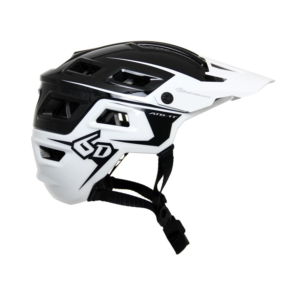 6D Helmets 2017 ATB1T EVO Trail Bicycle Helmet Black/White