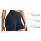 thumbnail image 4 of Shorts CRZ YOGA Butterluxe tiro alto 4" azul marino talla pequeña, 4 of 5