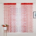 thumbnail image 5 of geerera Romantic Heart String Curtain - Tassel Window Divider for Living Room & Bathroom, Doorway Beaded Decor with Thread Line Curtains, Home Decoration, 5 of 6