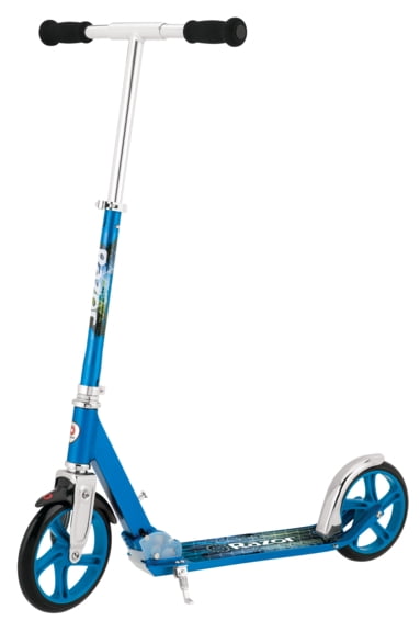 Dark Blue NEW! Razor A5 Lux Kick Scooter Large 8" Wheels 
