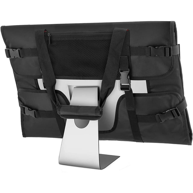 Rejoda-Étui de Transport Compatible avec Écrans LCD 21.5 Pouces iMac / 24 Pouces iMac, Housse de Protection pour Moniteur avec Doublure en Velours Rembourrée pour Moniteur 24 Pouces et Accessoires (Design Breveté)