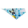 thumbnail image 4 of Easygdp French Bulldog Dog in a Bathtub Pet Scarf, Dog Triangle Scarf, Printing Dog Bib, Handkerchief Scarf for Small Medium Large Dogs Cats Pets, 4 of 9