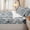 Mint Gray, variant on Erosebridal Colorful Library Book Print Zipper Twin Comforter Sets with Fitted Sheet and 2 Pillowcases,Wooden Shelf Stack Accent Zipper Bedding Set,Blue Brown,4-Piece,Black Reversible
