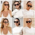 thumbnail image 2 of Lentes de Sol SOJOS Tendencia Oversized de Ojo de Gato SJ2347 para Mujer, 2 of 5