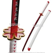 ABS Plastic Blade Mitsuri Kanroji Nichirin Katana Samurai Sword Demon