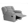 thumbnail image 3 of Sillón Reclinable Mecedora TRINITY Bumers 1 Plaza Gris Smoke, 3 of 7