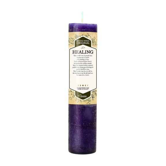 Blessed Herbal “Healing” Candle – Herbal Aromatherapy Candle for Wellness, Relaxation & Mindfulness