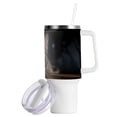 thumbnail image 2 of Cat Candles and Lambs 40 oz Tumbler with Handle Insulated&nbsp;Travel Mug&nbsp;Lid Straw Leak Proof Steel Vacuum Water Bottles Glasses Fits in Car Cup Holder, 2 of 7