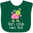 thumbnail image 3 of Inktastic Gigi Valentines Day Grandchild Ladybug Girls Baby Bib, 3 of 4