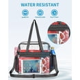 thumbnail image 5 of Clear Bag Stadium Approved, Lightweight Waterproof Roomy Clear Tote Bag, See Through Transparent Clear Bag 12x6x12, 5 of 5