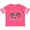 Football Pink and White, variant on Daddy's Racing Princess Pink Race Car Boys or Girls Toddler T-Shirt