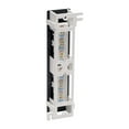 thumbnail image 2 of Tripp Lite N050-P12 Cat5e Wall-Mount 12 Port(s) Network Patch Panel - Black, 2 of 4