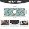 thumbnail image 2 of Sikiie Travel1 Splash Guard for Sink Faucet-1 PC Super Absorbent Fast Drying Mat Sink Gadgets-Splash Guard for Kitchen, Sink Mat, 2 of 7