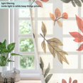 thumbnail image 4 of Yayeee Window Curtains Set of 2 for Living Room Light Filtering 63"x42", Yellow Autumn Leaves, 4 of 7