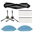 thumbnail image 1 of Fregona con filtro Hepa de cepillo lateral principal para Ecovacs Deebot Ozmo U2 Dgn22, 1 of 5