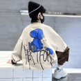 thumbnail image 2 of Sudaderas casuales con dibujos animados para niños y niñas, primavera y otoño de 2023, nueva moda infantil, jersey de cuello redondo, versátil, 2 of 5